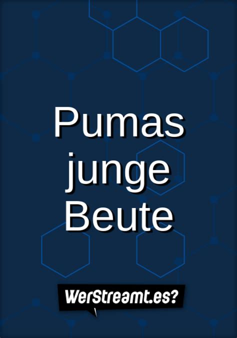 pumas junge beute